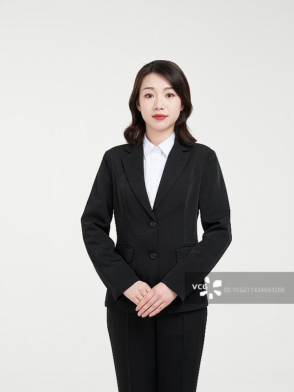 女白领半身图片素材