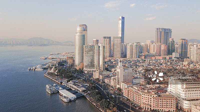 厦门鹭江道图片素材