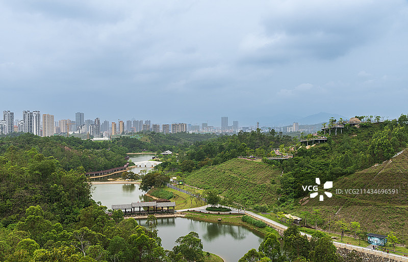 香山湖公园（珠海）图片素材