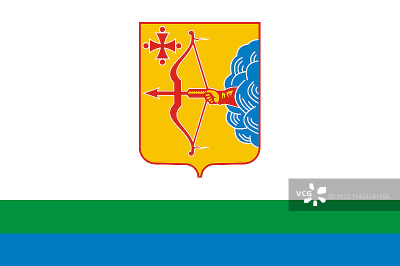 俄罗斯联邦基洛夫州旗帜图片素材