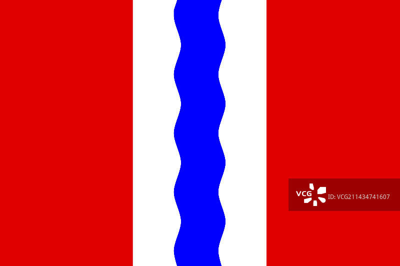 俄罗斯鄂木斯克州旗帜图片素材