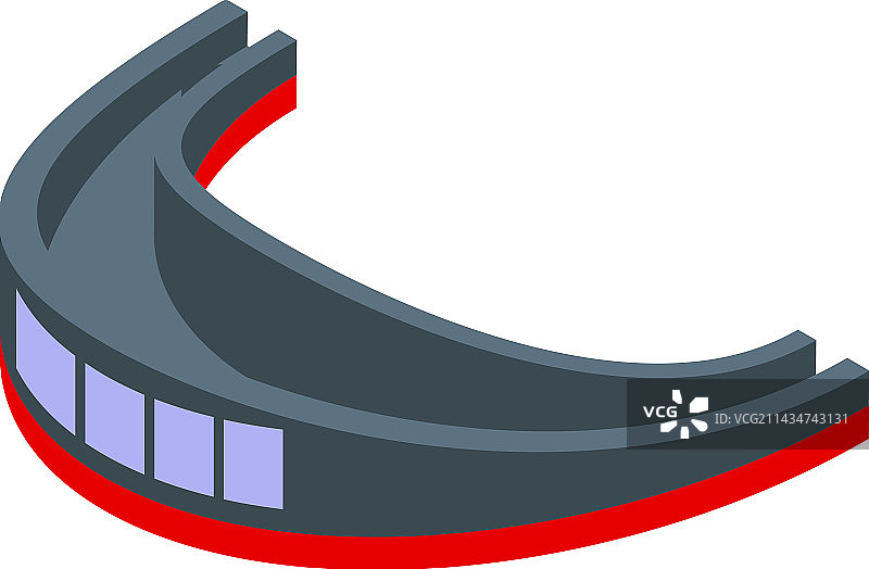 牙套保护器2.5D图标图片素材