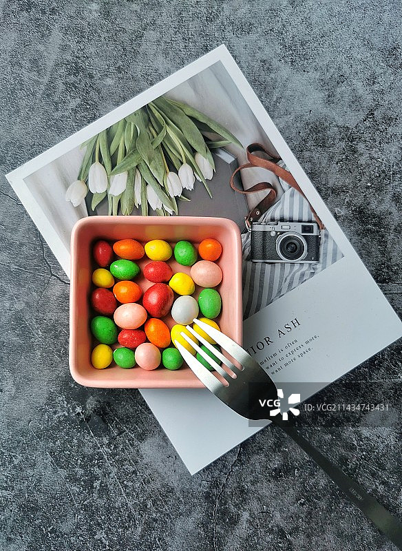 巧克力糖豆图片素材