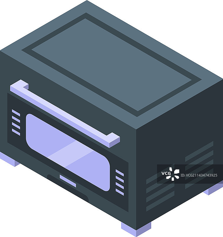 炉灶等距空气炸锅图标图片素材