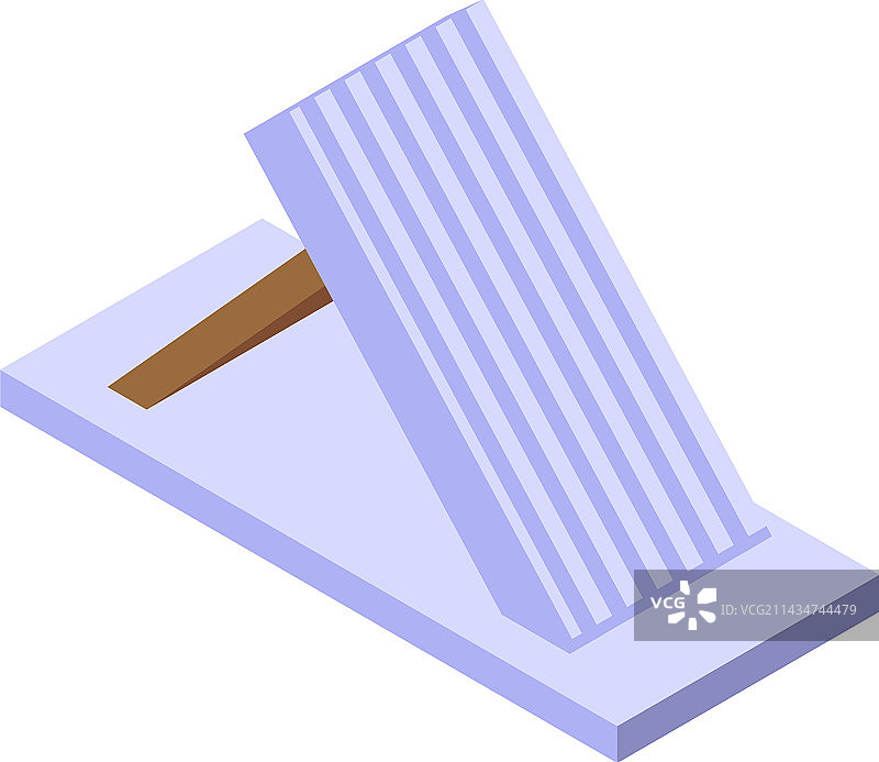 猫抓柱玩具等距图标图片素材