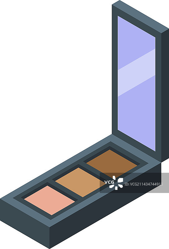 2.5D眉毛化妆图标图片素材