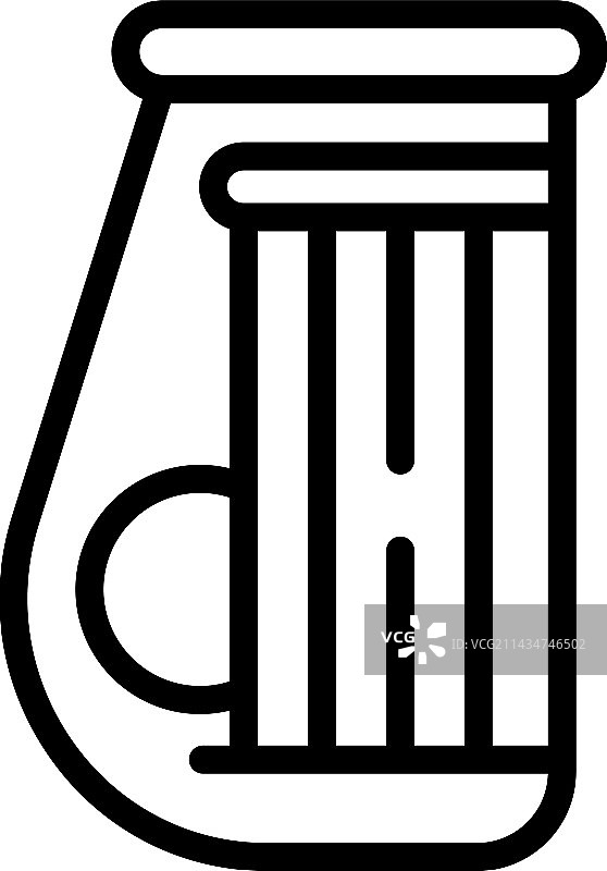 康特勒琴弦图标复古音乐图片素材