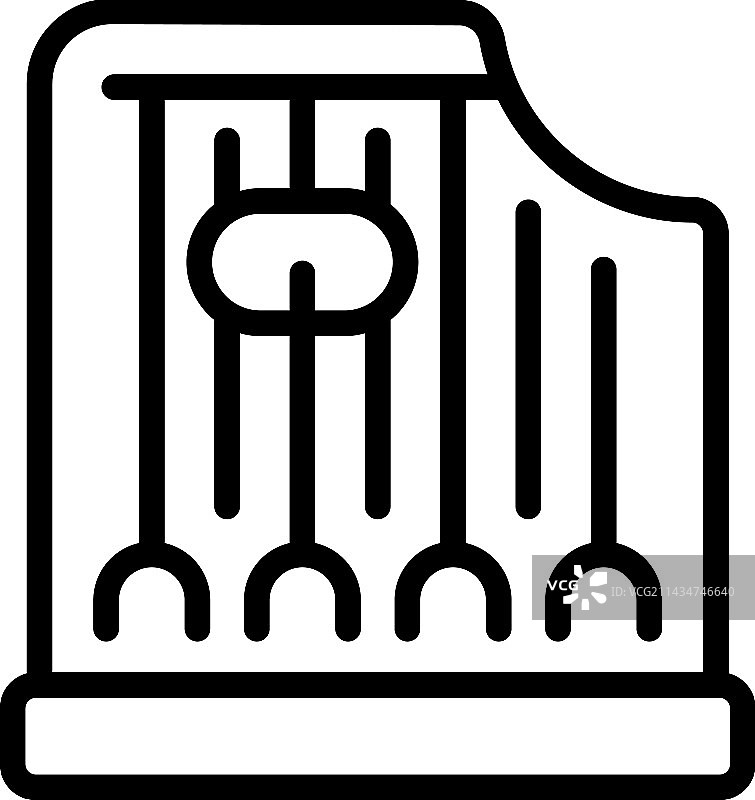 康特勒琴复古音乐图标图片素材