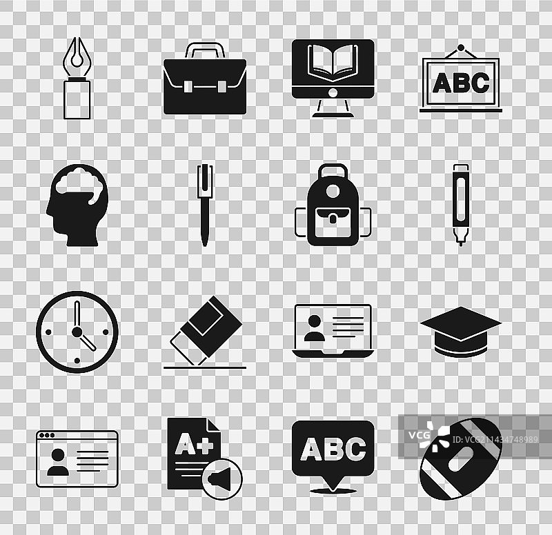 美式橄榄球毕业帽标记图片素材