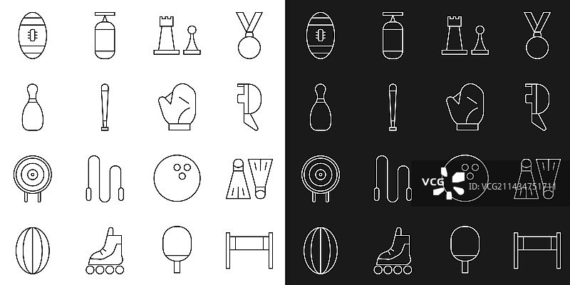 排球网与橡胶脚蹼图片素材