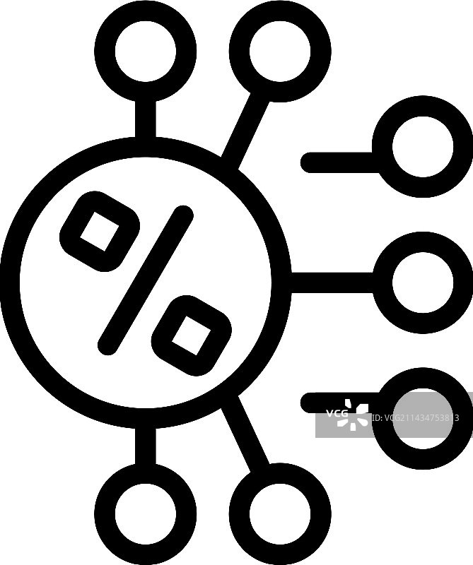 信用卡图标轮廓，税务减免图片素材