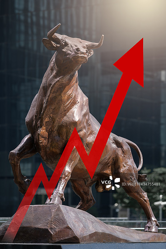 金融股票牛市图片素材