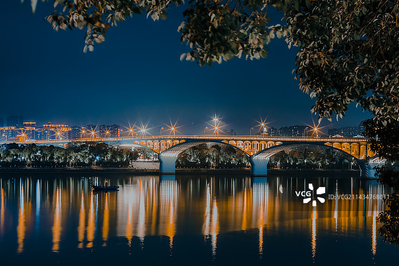 橘子洲大桥图片素材