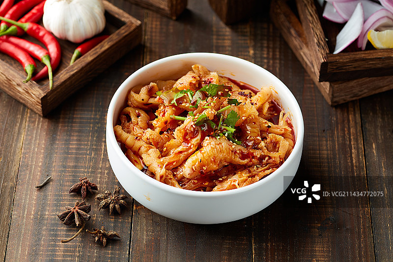 无骨秘制凤爪图片素材