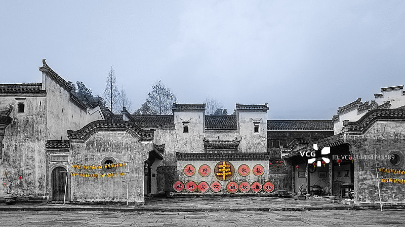 歙县呈坎图片素材