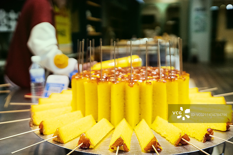 青岛桂花糕图片素材