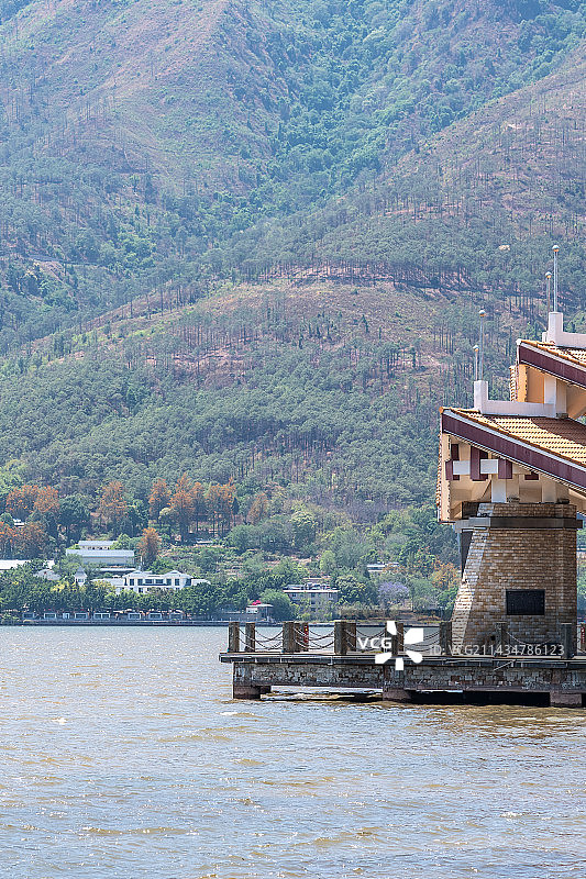 西昌邛海建筑图片素材