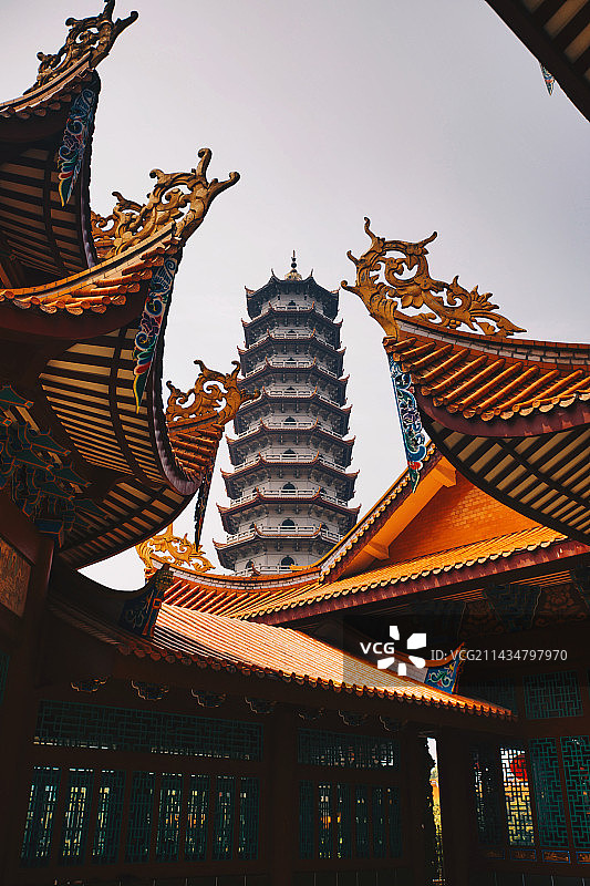 八闽名刹 •西禅寺图片素材