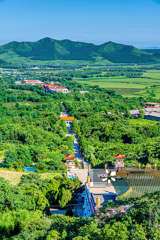 中国辽宁阜新海棠山风光图片素材