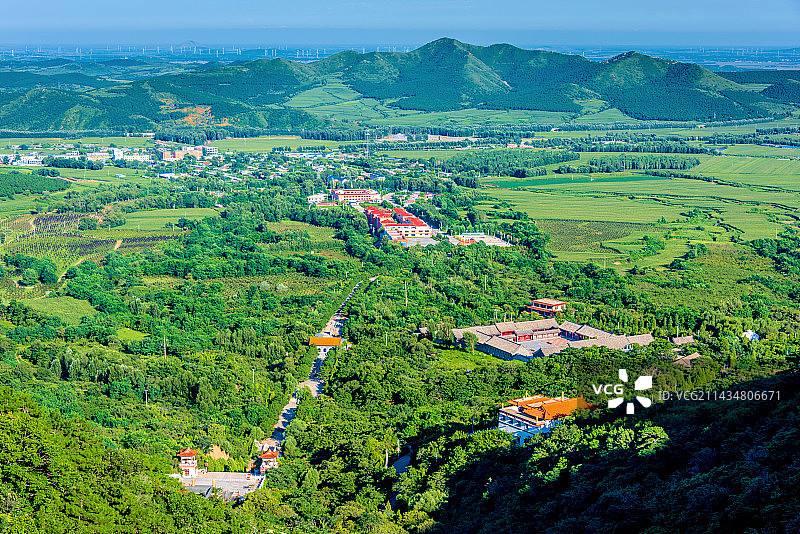 中国辽宁阜新海棠山风光图片素材