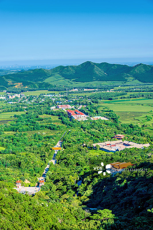 中国辽宁阜新海棠山风光图片素材