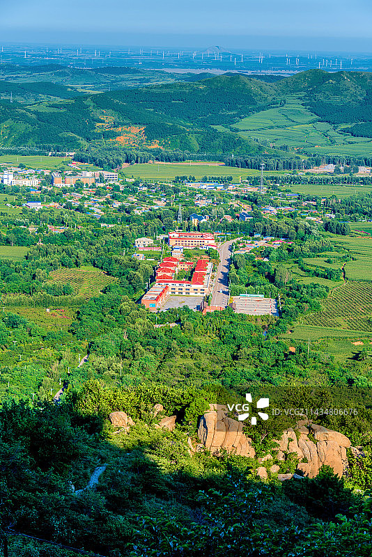 中国辽宁阜新海棠山风光图片素材