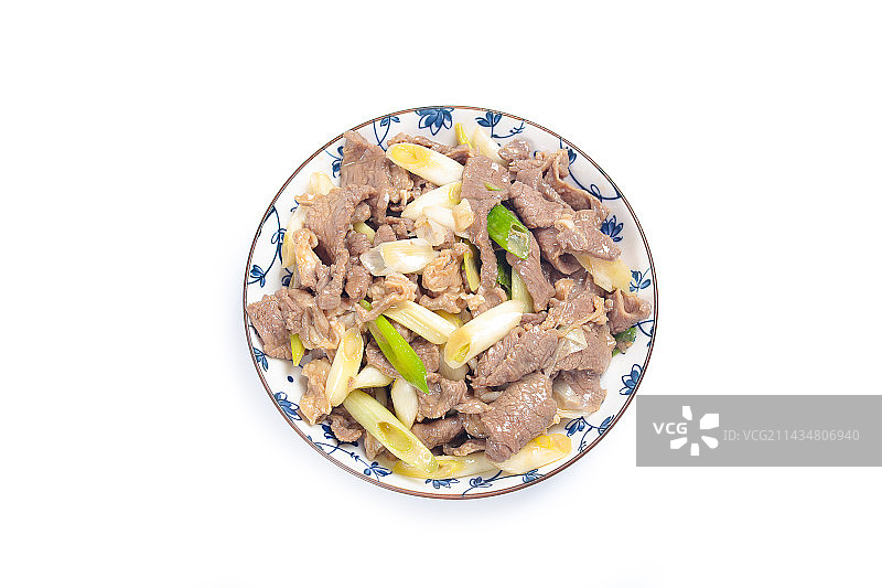 美味家常菜葱爆羊肉图片素材