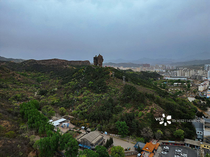 承德 双滦区 双塔山 中心大街 御水花园图片素材