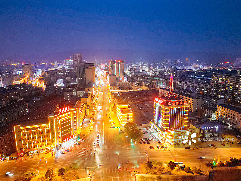 凌源市 地标 中心商场 乐旺嘉  商业大厦 天益广场图片素材