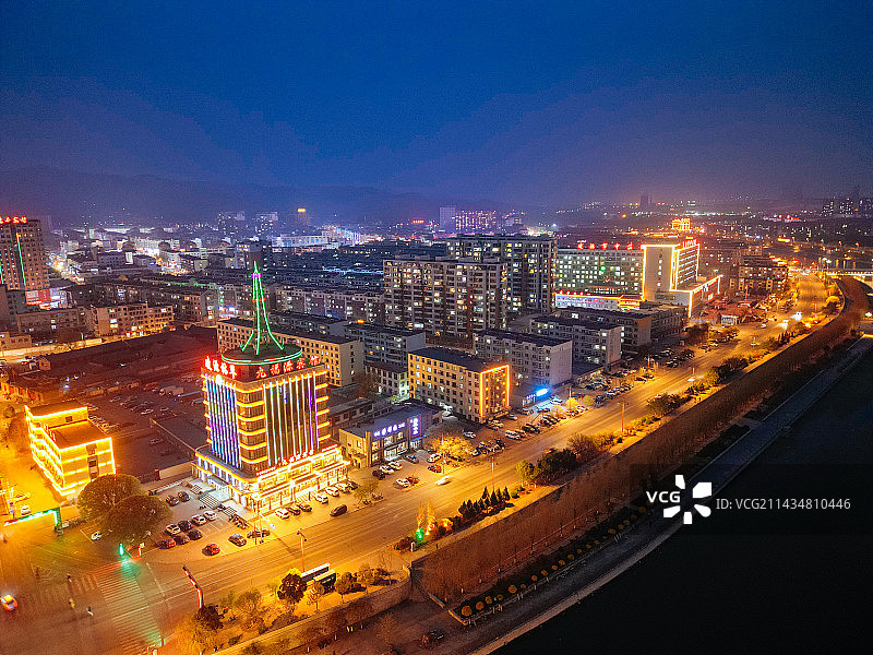 凌源市 地标 中心商场 乐旺嘉  商业大厦 天益广场图片素材