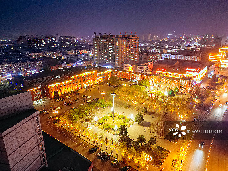 凌源市 地标 中心商场 乐旺嘉  商业大厦 天益广场图片素材