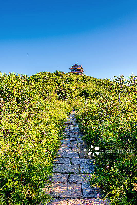 中国辽宁阜新海棠山图片素材