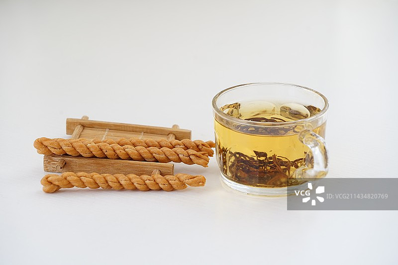 美食手工麻花图片素材