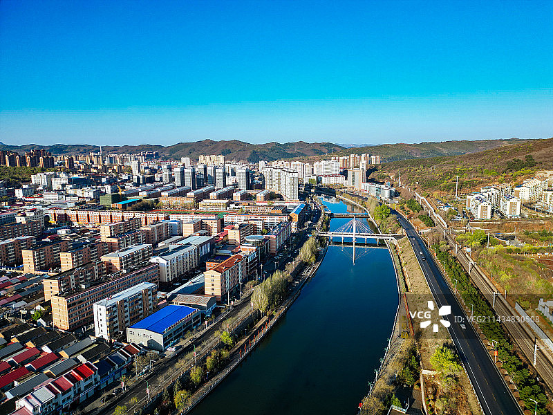 滦平县 05鑫港 长城路 栾阳路 南山公园 中医院图片素材