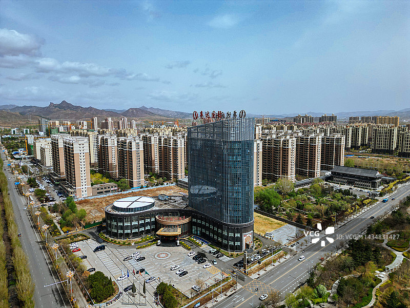 平泉市 地标 文魁公园 油画城  游泳馆 亮达国际 山庄集团图片素材