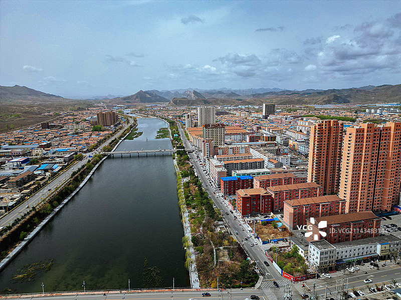 平泉市 地标 文魁公园 油画城  游泳馆 亮达国际 山庄集团图片素材