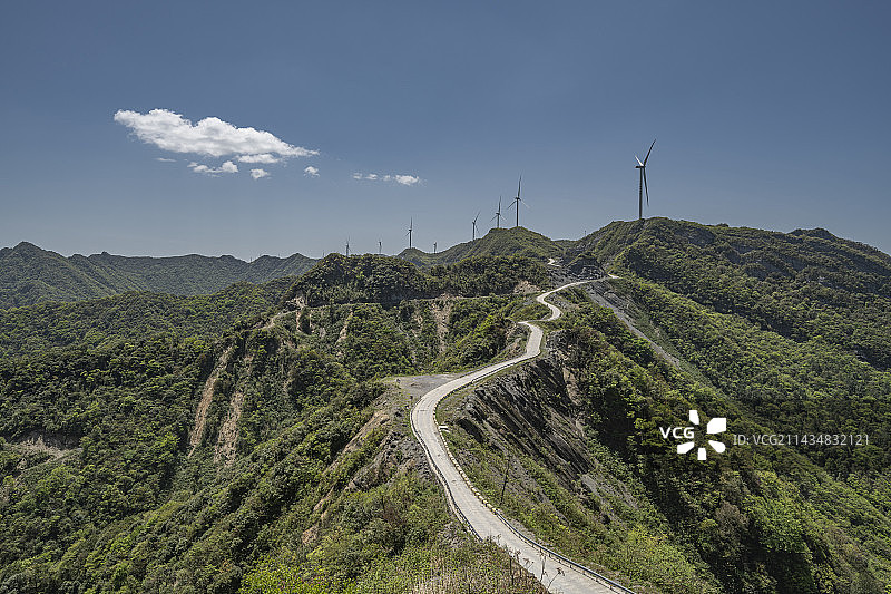 重庆市石柱县刀背梁风景图片素材
