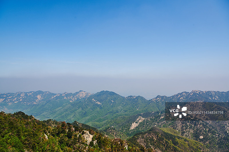 沂蒙山龟蒙景区图片素材
