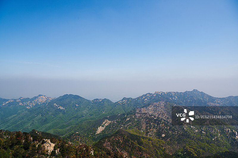 沂蒙山龟蒙景区图片素材