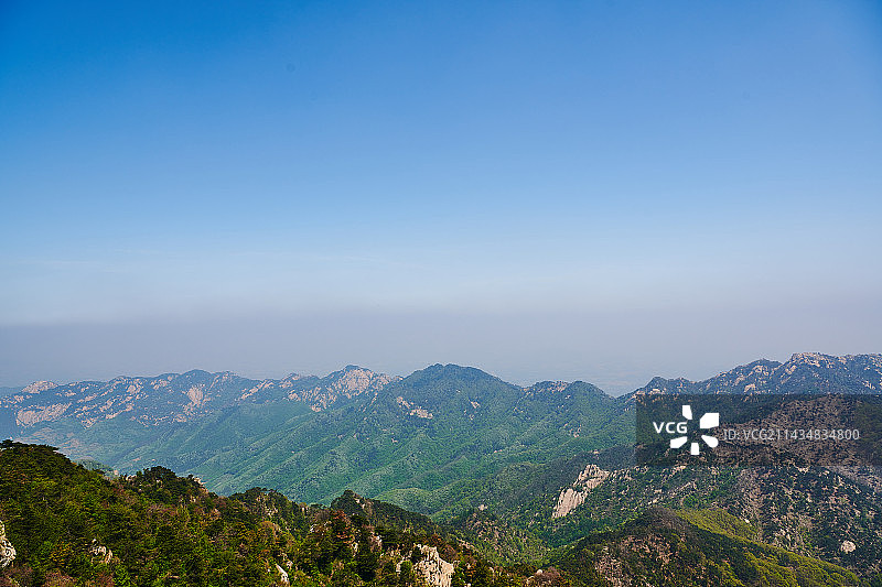 沂蒙山龟蒙景区图片素材