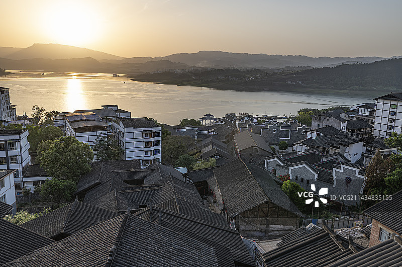 重庆市石柱县西沱古镇图片素材