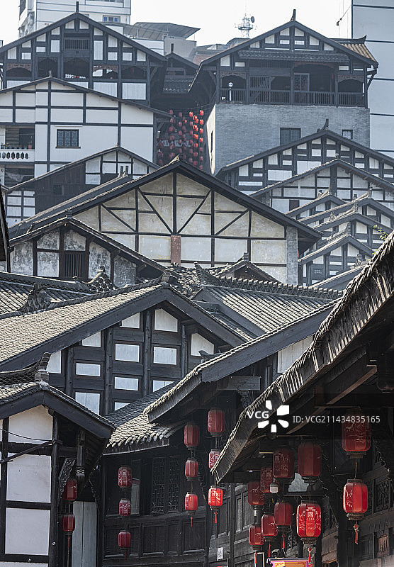 重庆市石柱县西沱古镇图片素材