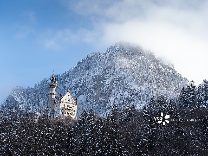 慕尼黑新天鹅堡合集图片素材