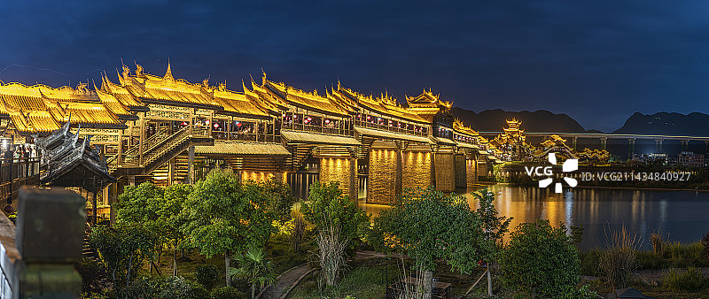 重庆市黔江区濯水古镇图片素材