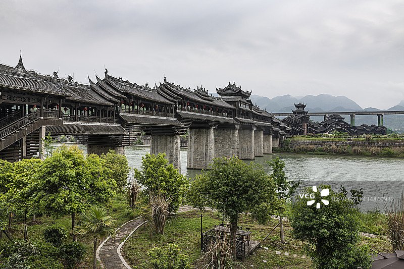 重庆市黔江区濯水古镇图片素材