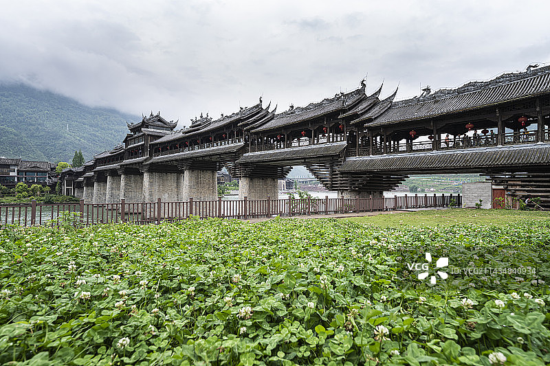 重庆市黔江区濯水古镇图片素材