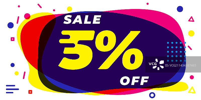5折促销banner，闪购超级促销图片素材