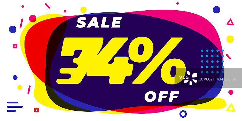 74折促销banner图片素材