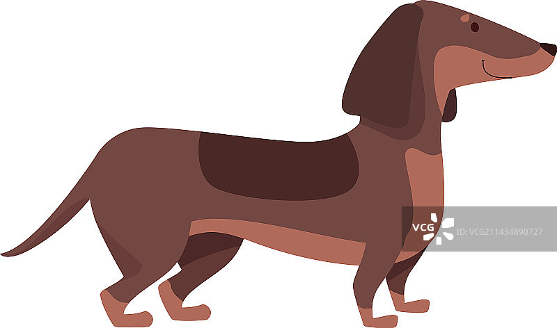 腊肠犬吉祥物图片素材