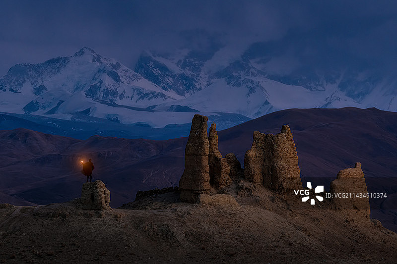 卓奥友峰图片素材